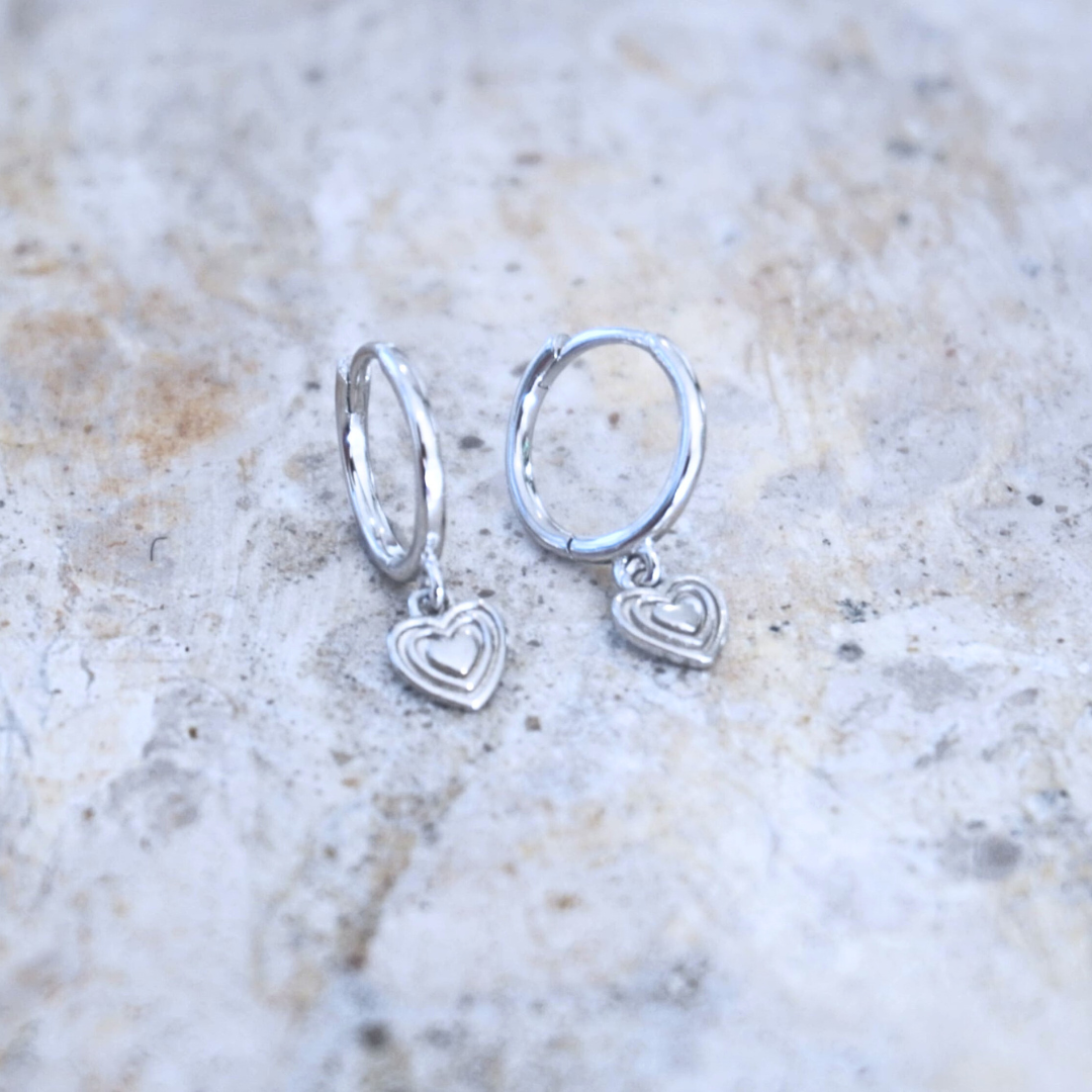Chloe Heart Hoops