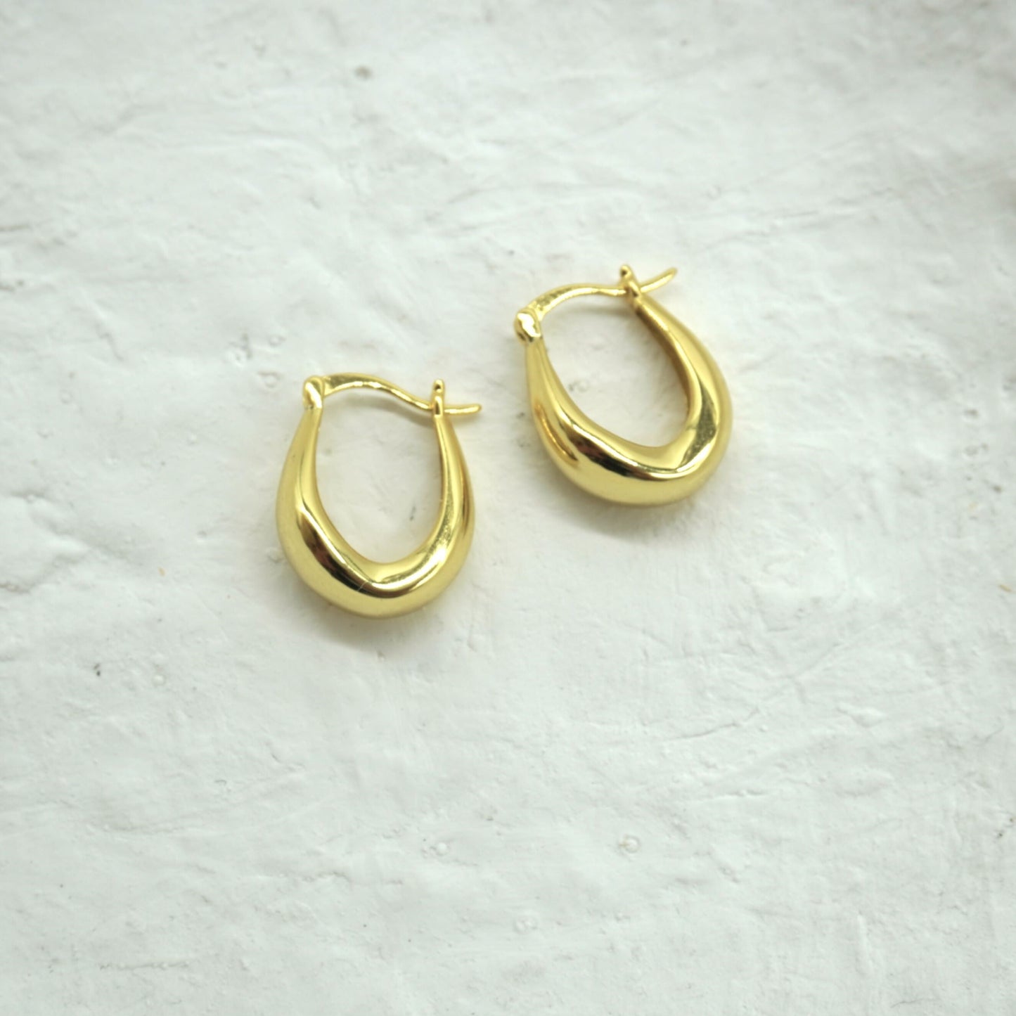 Kallos Chunky Gold Hoops