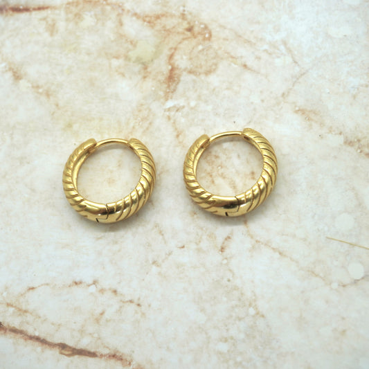 Havana Gold Hoops
