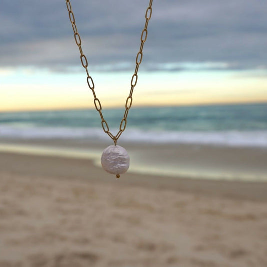 Kailumea Ocean Safe Jewellery Waterproof tarnish-resistant gold/silver necklace for beach lovers