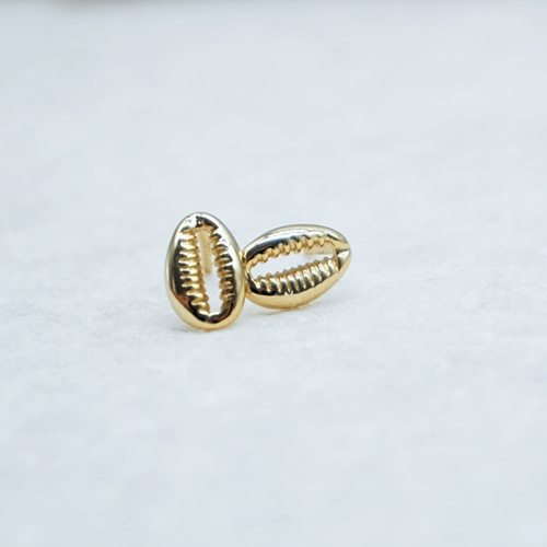 Cowrie Stud Earrings