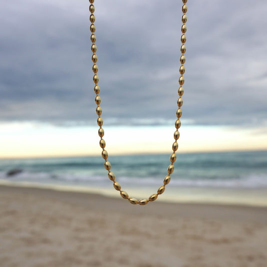 Kailumea Ocean Safe Jewellery Waterproof tarnish-resistant gold/silver necklace for beach lovers
