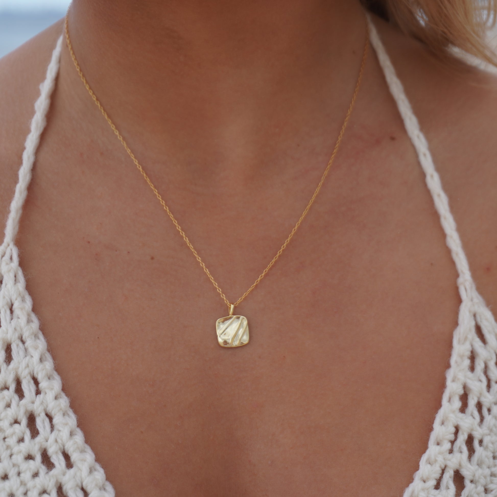 Kailumea Ocean Safe Jewellery Waterproof tarnish-resistant gold/silver necklace for beach lovers