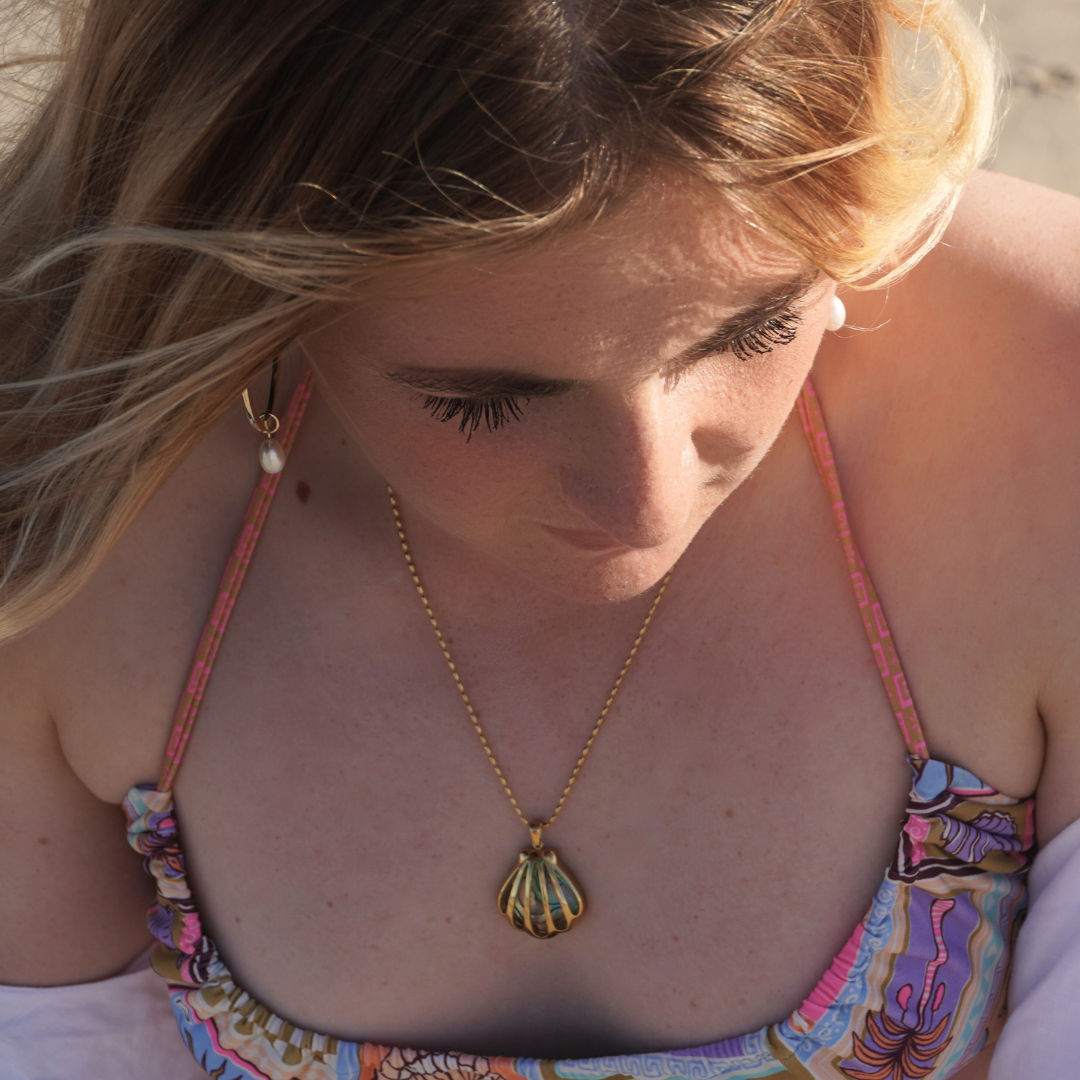 Ocean Heart Necklace