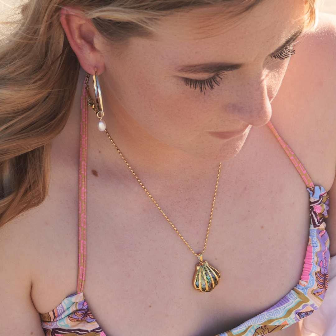 Ocean Heart Necklace