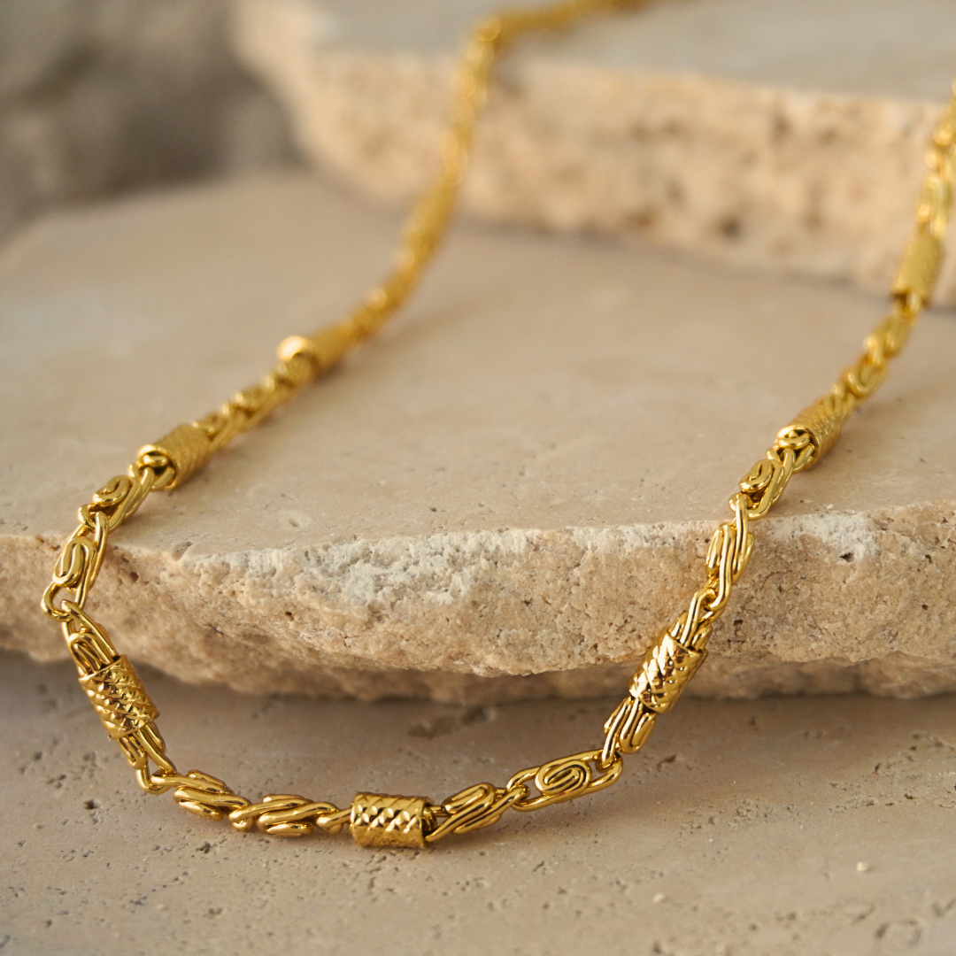 Suna Statement Gold Necklace