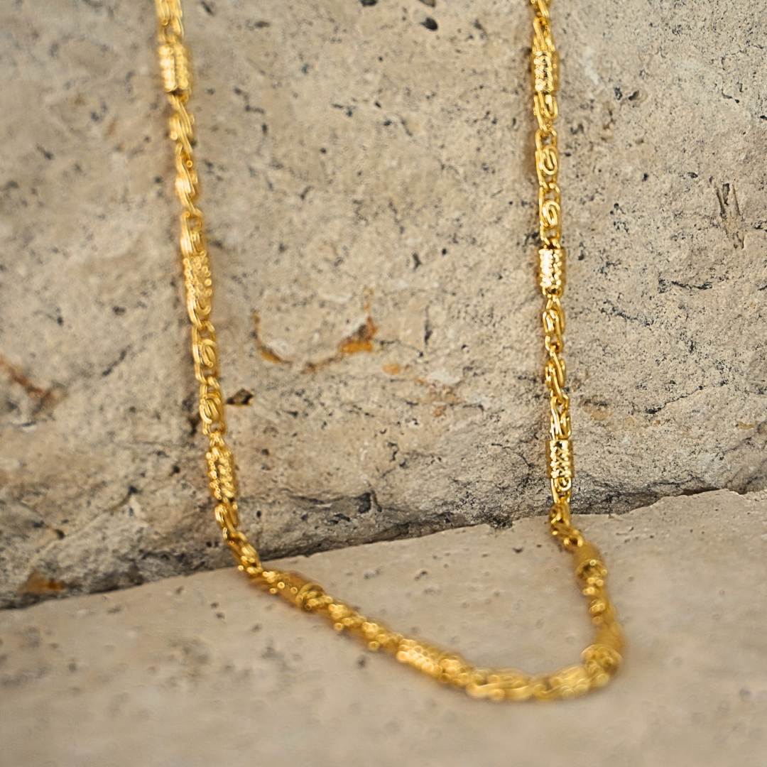 Suna Statement Gold Necklace