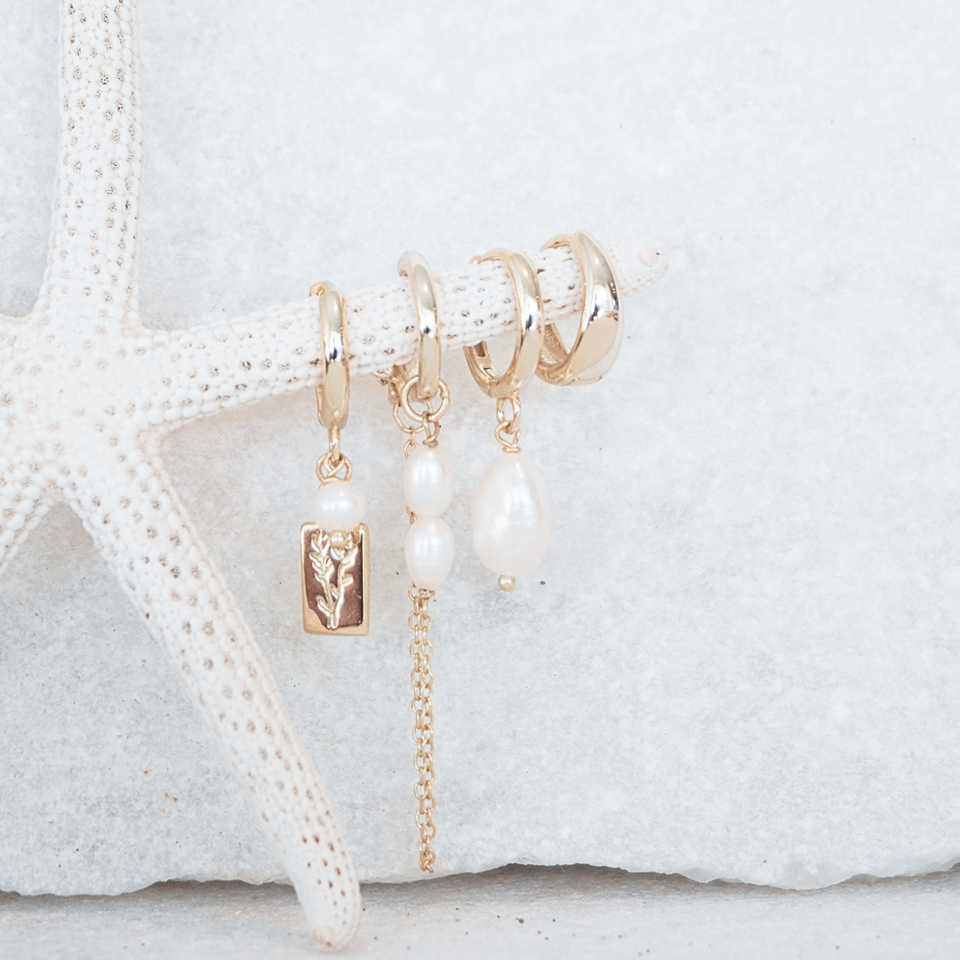 Rosa Pendant Earrings