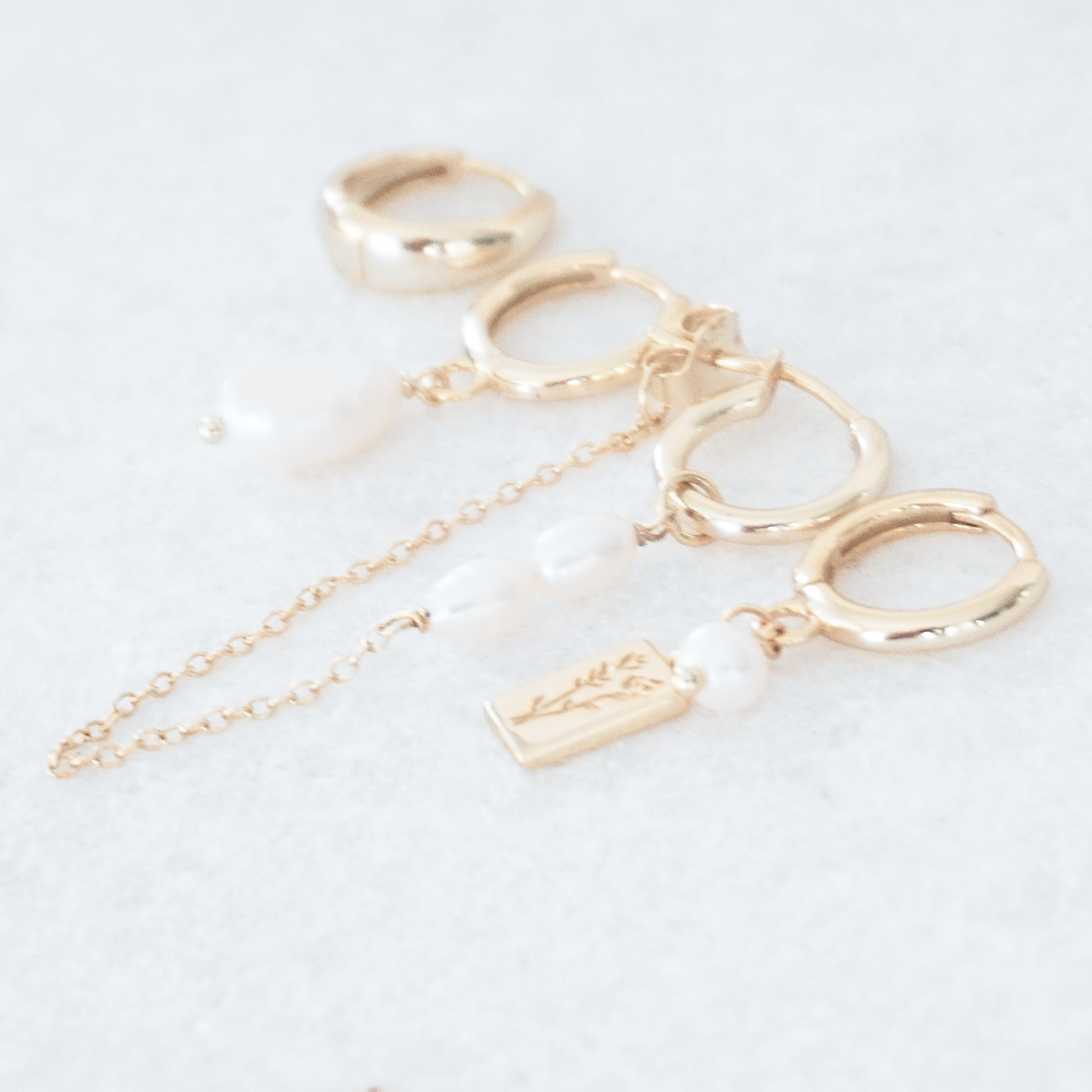 Rosa Pendant Earrings