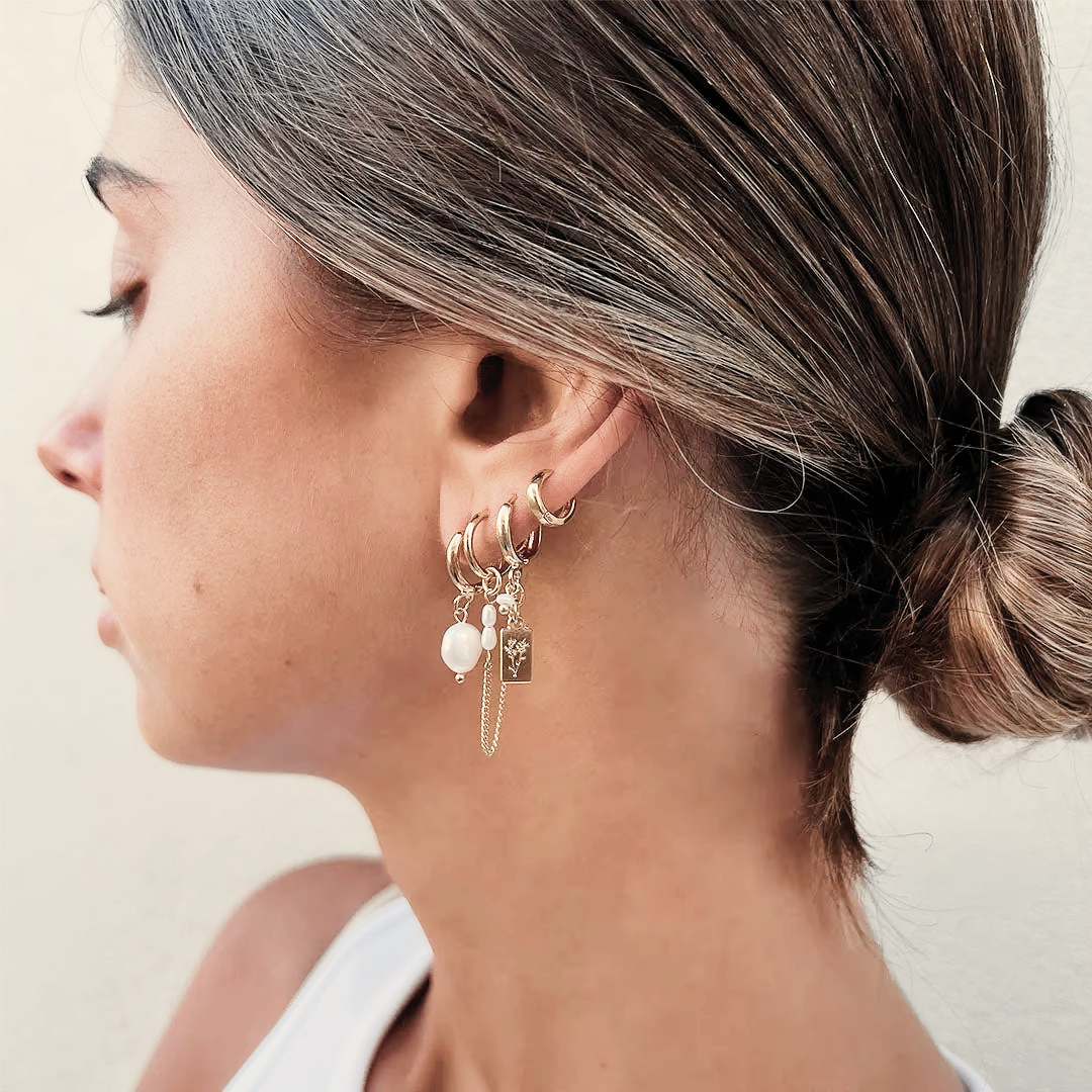 Rosa Pendant Earrings