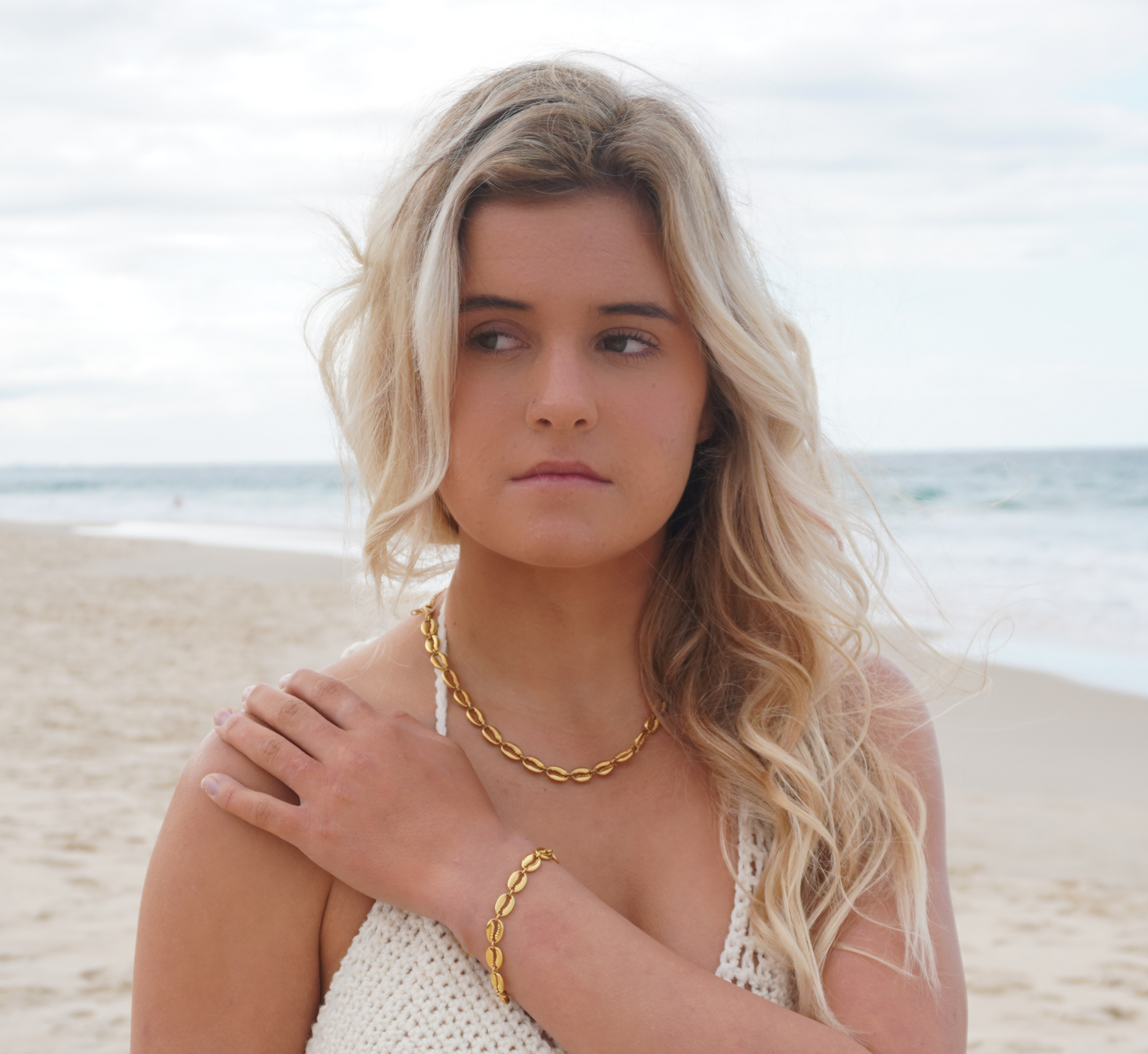 Seychelles Necklace and Bracelet Set