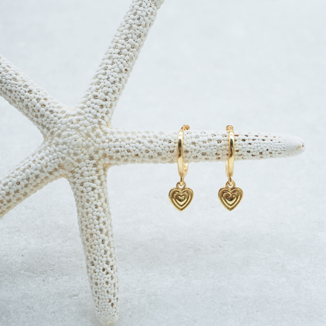 Chloe Heart Hoops