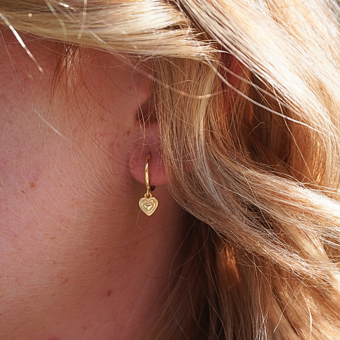 Chloe Heart Hoops