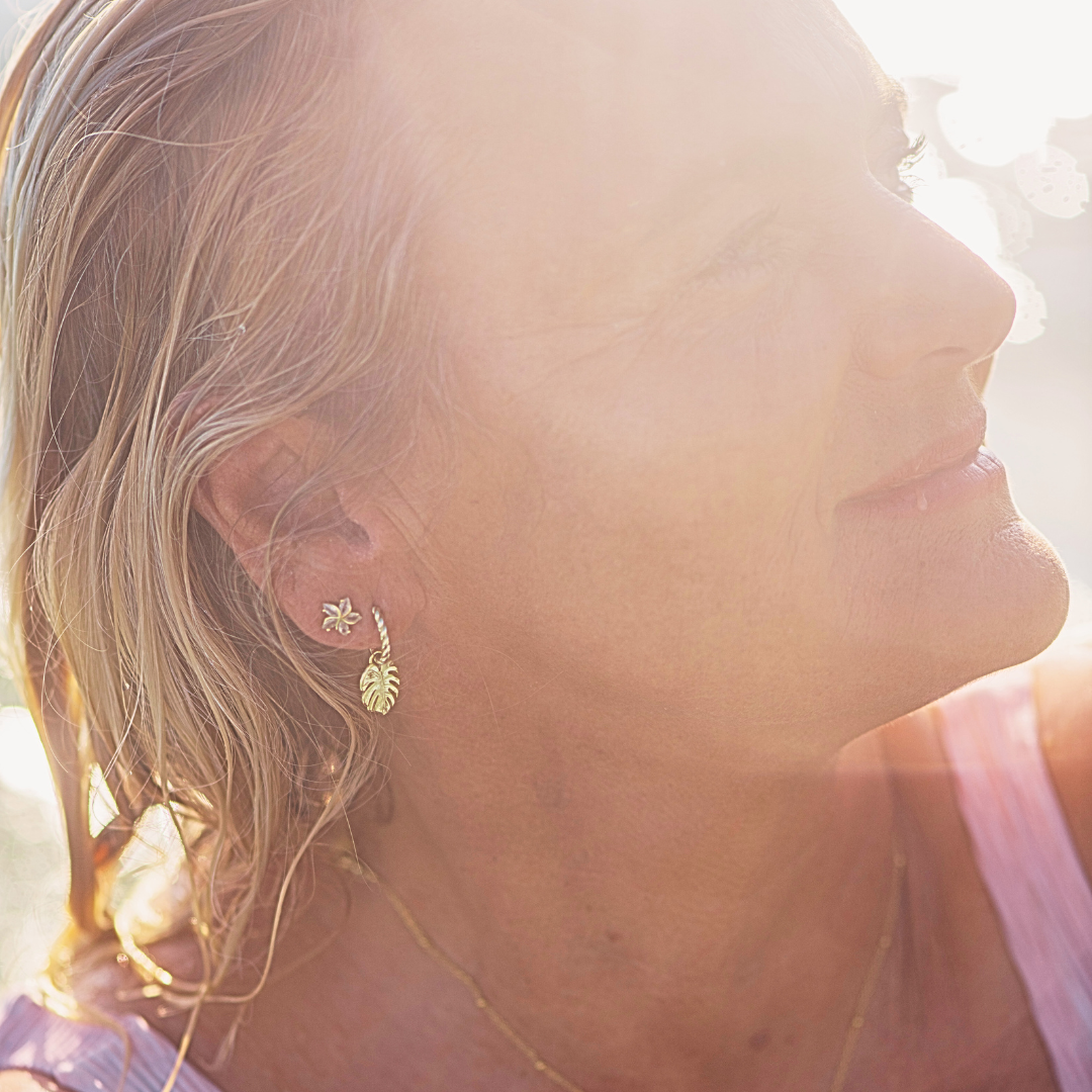 Mahina Pendant Hoops