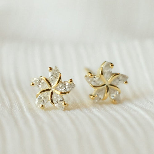 Nixie Frangipani Studs