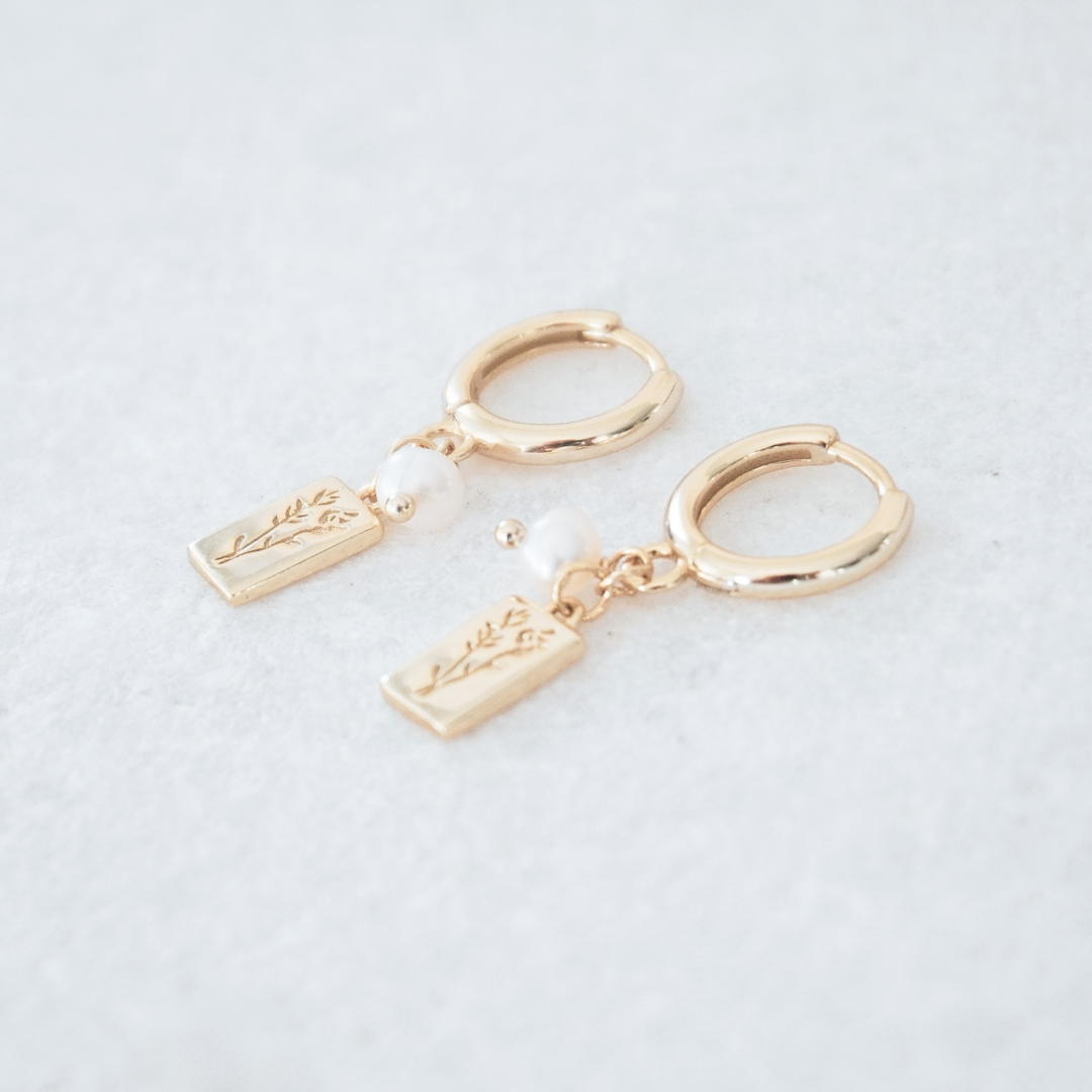 Rosa Pendant Earrings