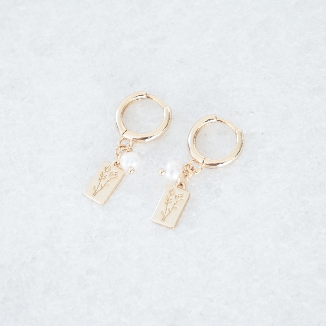 Rosa Pendant Earrings