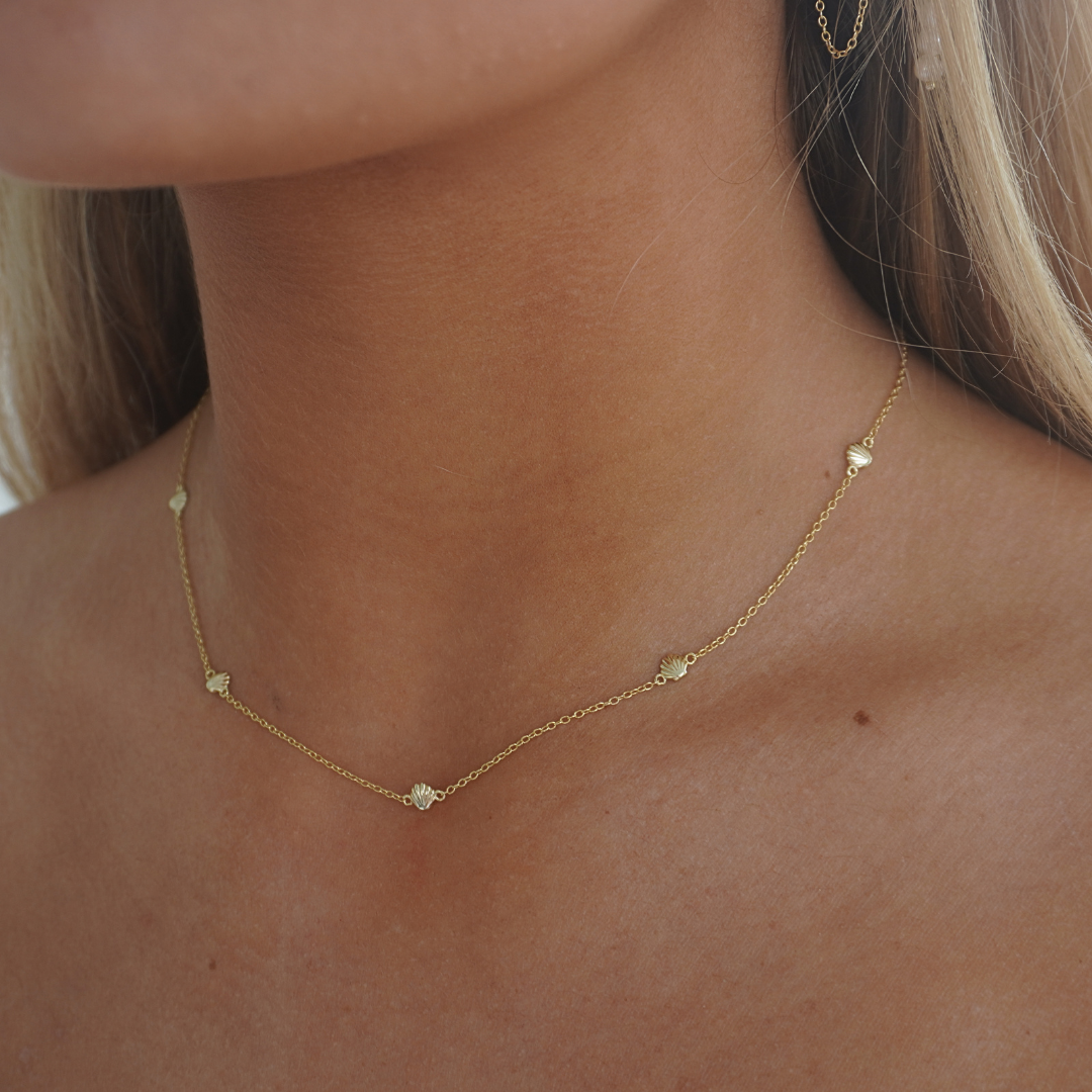 Tia Clamshell Necklace
